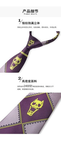 Imagen 4 de 4 de Corbata Yoshikage Kira Jojo's Bizarre Adventure Cosplay