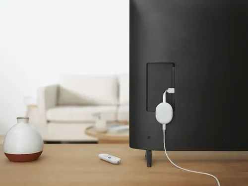 Google Chromecast With Google Tv 4a Geração Com Comando De V