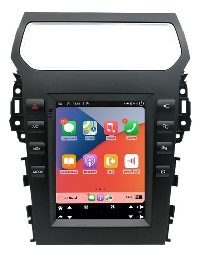 Estéreo 2+32gb Carplay Para  Ford Explorer 2011- 2019 Cámara