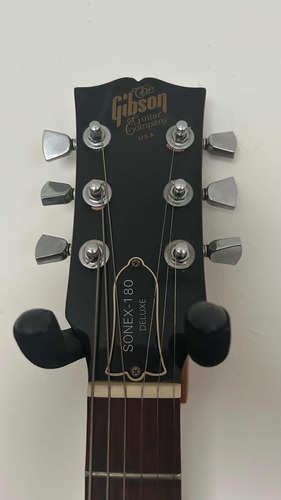 Guitarra Gibson Sonex 180 Deluxe Año 1982 Diestro Plateado Maple (Usado)