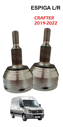 Espiga L/r E44 I31 072 Para Crafter 2019-2020-2021-2022