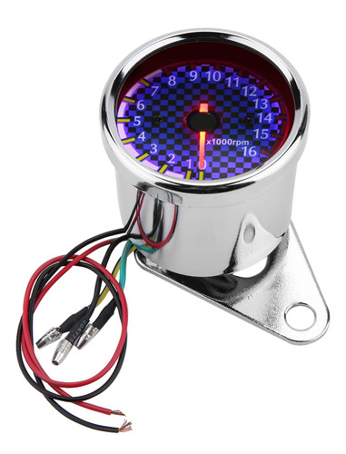 Tacómetro Electrónico Dc 12 V Led Universal Para Motocicleta