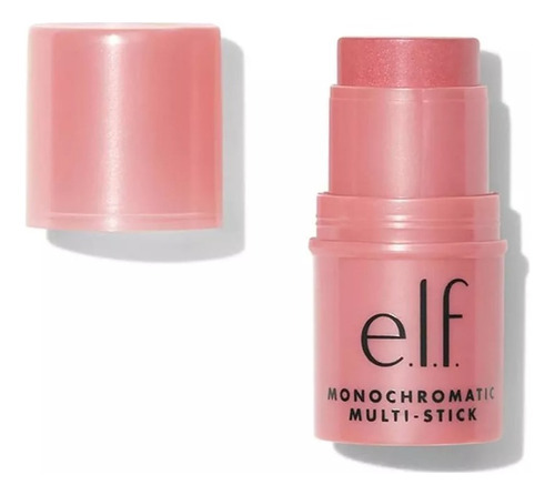 Blush/batom monocromático Elf para olhos, bochechas e lábios, tom deslumbrante de maquiagem de peônia