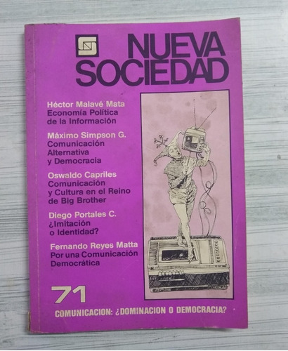 Comunicacion: ¿ Dominacion O Democracia ?  Usado 