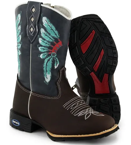 Bota cano hotsell longo infantil masculino