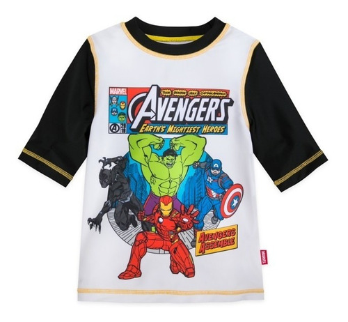 Polo De Natacion Avengers Para Niños