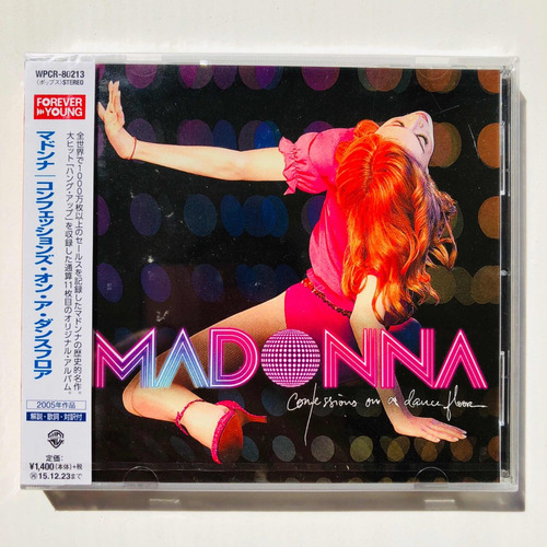 Madonna Confession On A Dancefloor Japon Re.edicion 2015 New