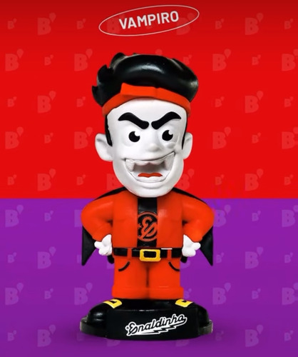 Boneco Cabeçudinho Enaldinho Colecionável Bobs Vampiro