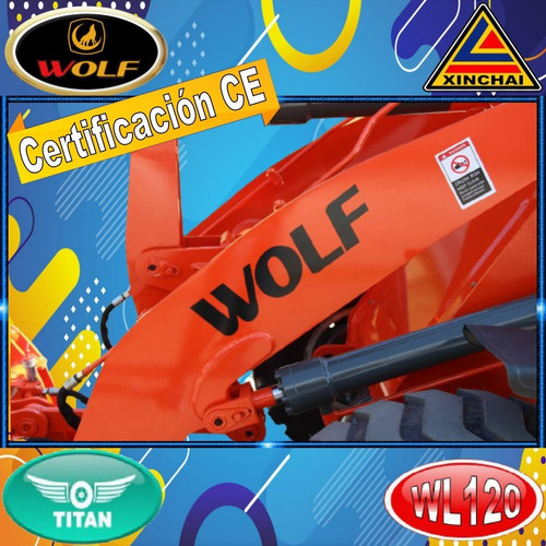 Imagen 9 de 15 de Pala Cargadora Frontal Wolf We120 0hs