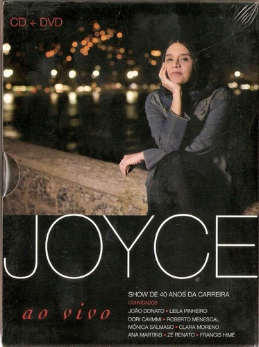 Dvd+cd Joyce Ao Vivo / Novo / Show De 40 Anos De Carreira
