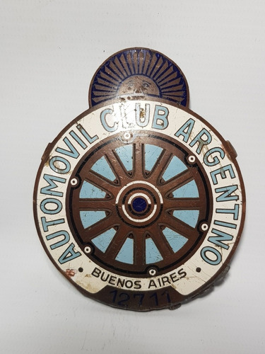 Imagen 7 de 10 de Antiguas Insignias Aca 2 Versiones Automovilia Mag 56800