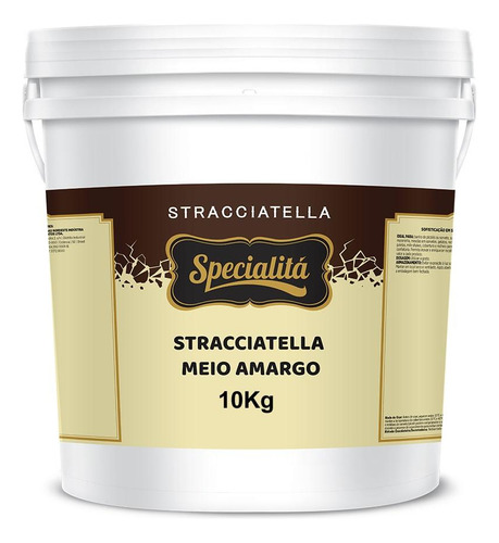 Cobertura Esquimo Stracciatella Meio Amargo 10kg