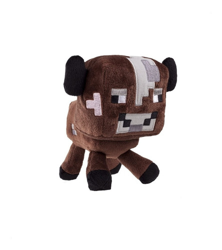 Peluche Minecraft Baby Vaca 12 Cms Aprox Blakhelmet E