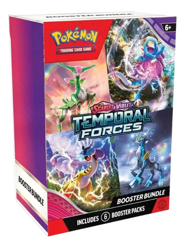 Pokemon Tcg Temporal Forces Booster Bundle Box Ingles