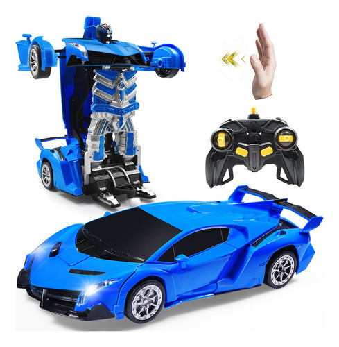 Janboo 1:14 Rc Cars Robot For Kids, Transformrobot Racing