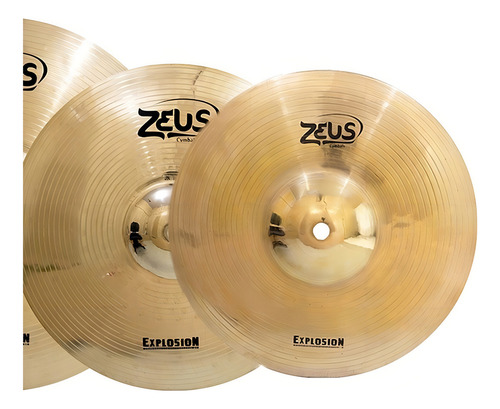 Kit De Pratos Zeus Explosion D 14 16 18 20 + Bag