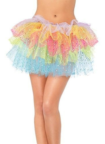 Prenda Inferior Mujer - Smiffys Sparkle Rainbow Tutu