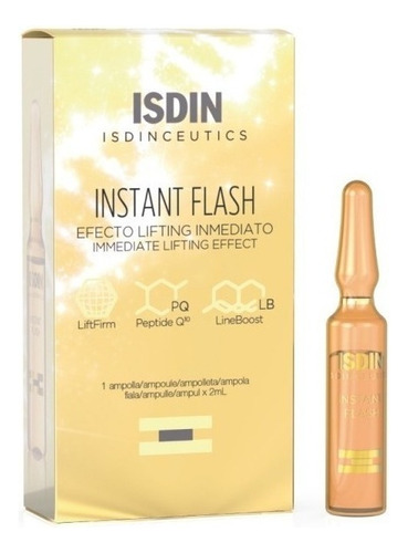 Isdinceutics Instant Flash 5 Ampolletas Tipo de piel Mixta