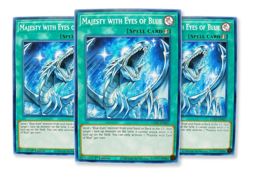 Yugi-oh! Majesty With Eyes Of Blue Lds2-en027 Comun