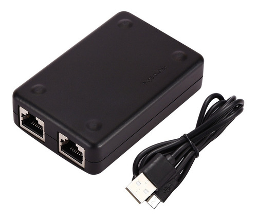 2 Puertos Rj45 Lan Hub Switch Ethernet Adaptador
