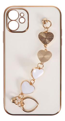 Funda Para Teléfono Con Pulsera En Forma De Corazón