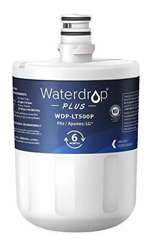 Waterdrop Filtro De Agua Para Refrigerador Certificado Nsf