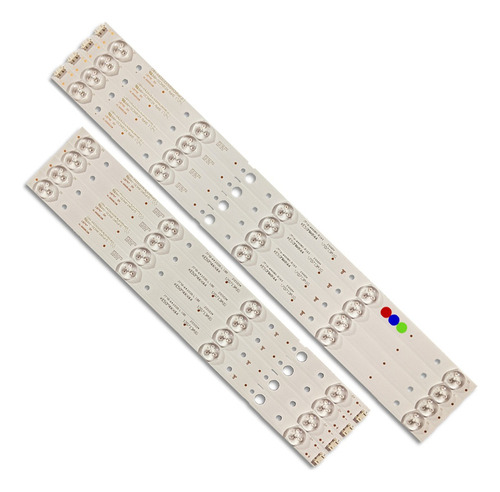 // Kit Leds Para 43uj6200-ua, 43uj6200 (8t) - Aluminio