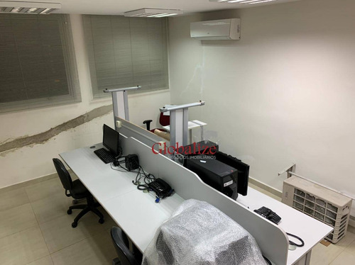 Imagem 8 de 23 de Sala, 170 M² - Venda Por R$ 670.000,00 Ou Aluguel Por R$ 2.500,00/mês - Centro - Santos/sp - Sa0030