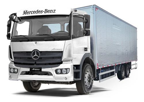 Caminhão Mb Atego 2429 6x2 24/25 Baú Carga Seca 8,5m