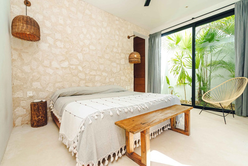 Increíble Casa De 3 Recamaras Con Piscina Privada En Holistika, Tulum.