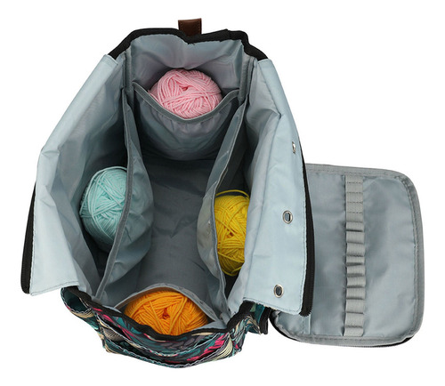 Bolsa De Hilo De Lana De Ganchillo Aguja De Coser Bolso De