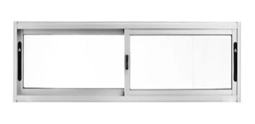 Ventana Aluminio Cocina De 120 X 40 Corrediza Serie Premium