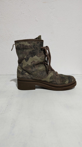 Borcegos Diseño Militar Mujer (Usado)