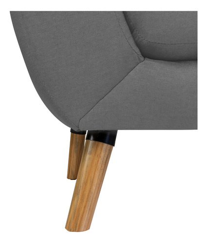 Sofá De 3 Plazas Vara Gris Claro Këssa Muebles