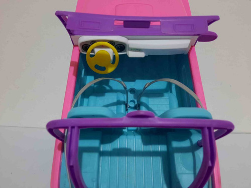 Jeep Barbie Mattel Buen Estado Le Falta Un Espejo Unicamente (Usado)