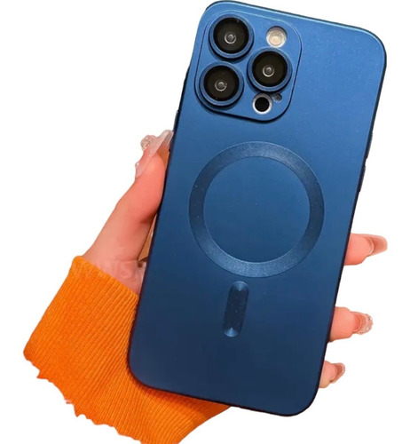 Funda Protector Magsafe Case Silicona Para iPhone 14 Pro Max