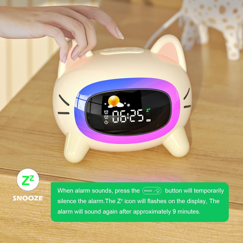 Reloj Despertador Para Niños, Reloj Despertador Ok To Wake P