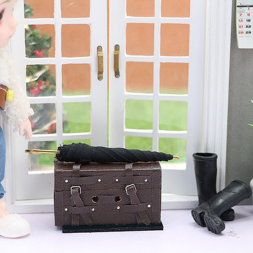 Casa De Muñecas Juego De Viaje Miniatura 1/12 Manualidades