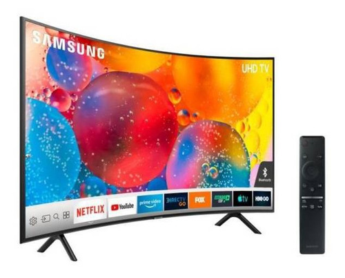 Tv Samsung 55ru7300 Curvo 4k Smart Gtia 1año+soporte Movible