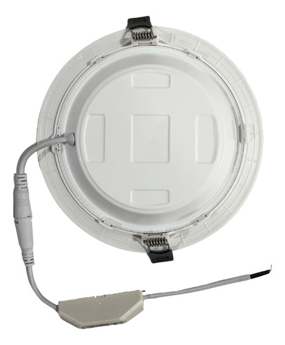 Pack 3 Panel Redondo Led Embutido 24w Frío