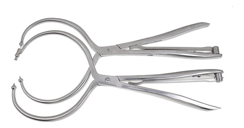 Instrumento Guia Alambre Forceps Reduccion Meseta Ibial