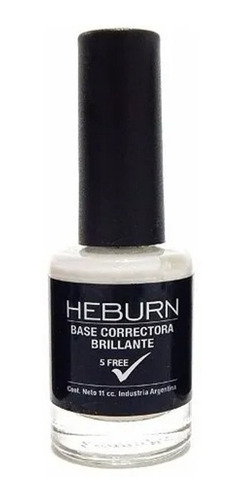 Heburn Profesional Esmalte 159 Base Corrector Brillo Calcio