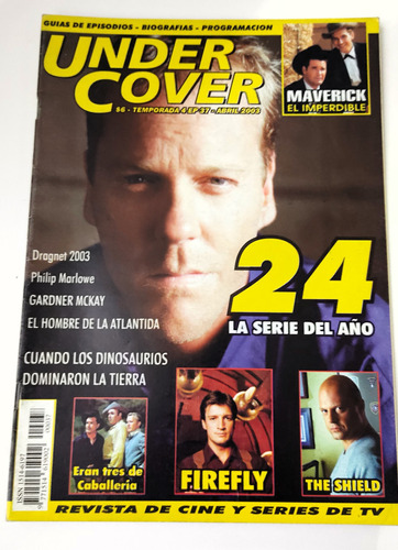 Revista Under Cover N 37 Sutherland 24 Firefly Duffy 