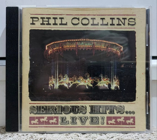 Cd Phil Collins Serius Hits... Live! 1990 :) (Usado)