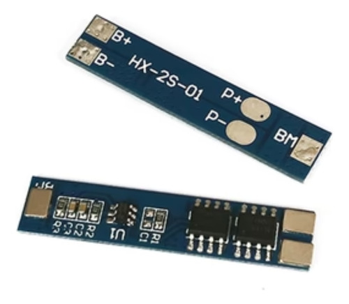 ((( Original ))) Placa Bms 2s 3a P/ Bateria 18650 Balanceada