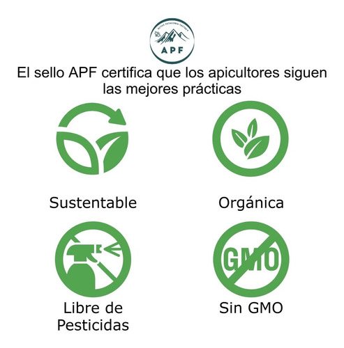 Imagen 4 de 6 de Miel Orgánica Bioactiva Ulmo Rainforest Apf 150+ 250g Terra