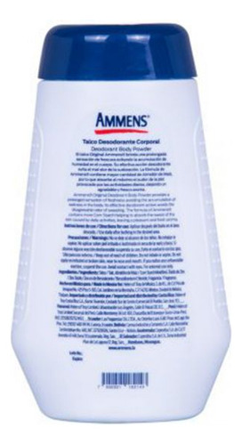 Talco Ammens Original 125 G 5