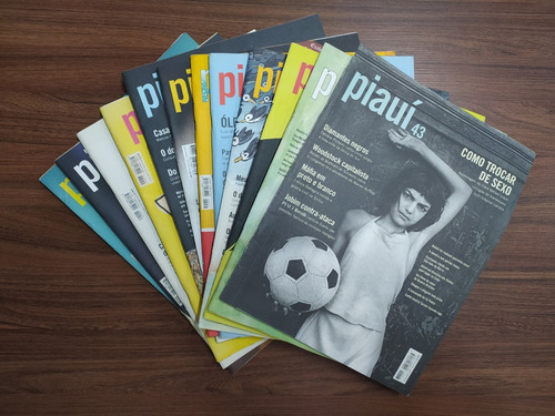 Revistas Piauí - Lote De 12 Unid. Veja Edições Na Descrição! (Usado)
