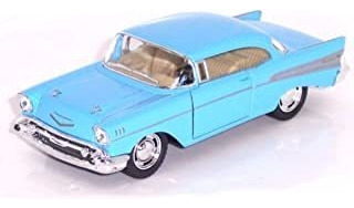 5.0 in Die-cast 1957 Chevy Bel Air Coupe (azul) Atc