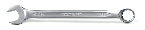Llave Combinada Acodada Métrica 27mm Hamilton Cromo Vanadio